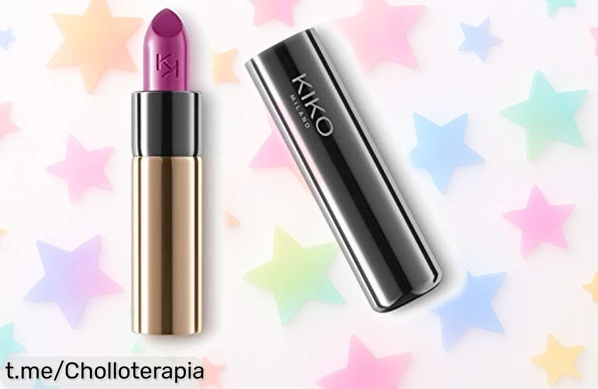 Chollosterapia's tweet image. #Publi🍀 ¡Labios de impacto con KIKO Milano! Color intenso y brillo irresistible a solo 5,5€ (antes 8,95€). 💄✨ Consigue el tuyo aquí: amzn.to/49oM4cP #Belleza #Labios