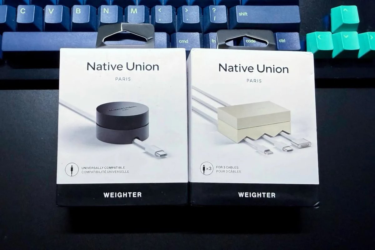 MacSrcs's tweet image. Trying to keep desk cables from constantly slipping away? I tested both @NativeUnion Weighter cable organizers to see how they hold up in daily use. #review #desksetup #TechAccessories

macsources.com/native-union-w…
