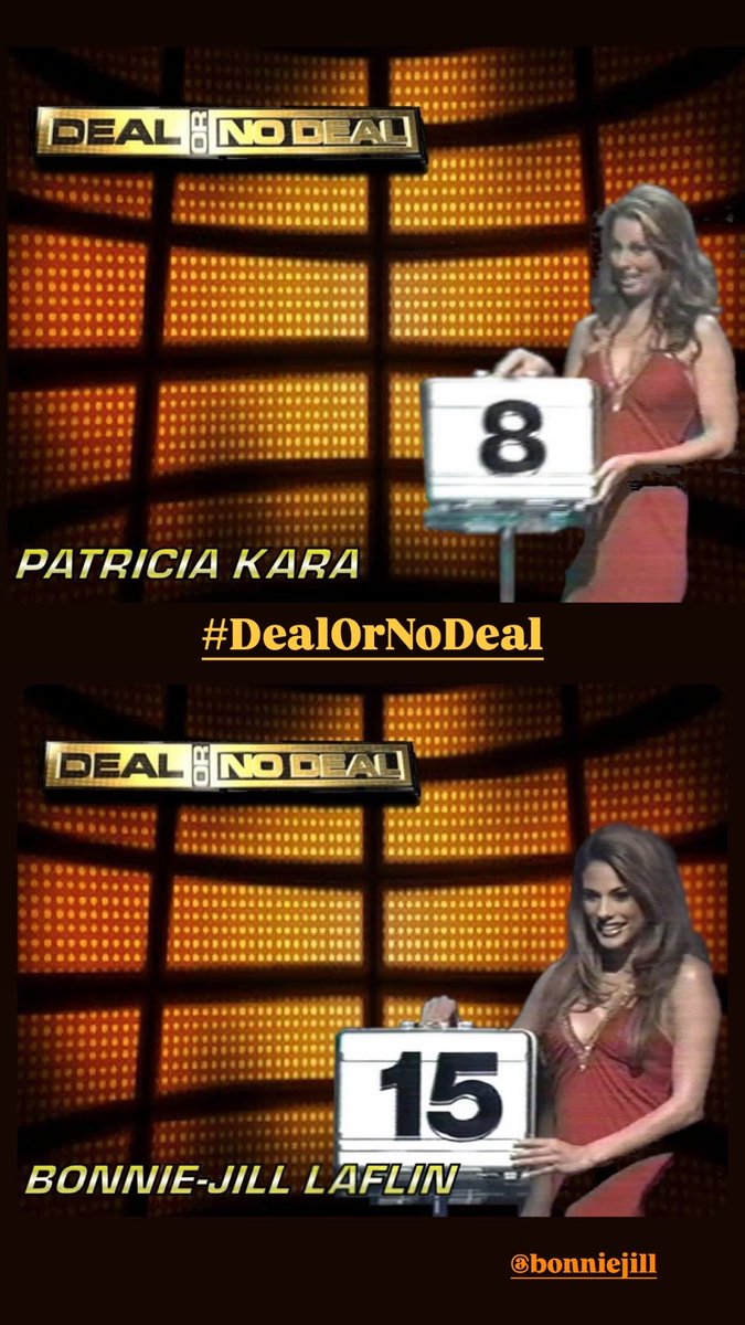 Join us LIVE on Instagram TODAY!! !   

<a href="/BJLaflin/">Bonnie-Jill Laflin</a> 
 
Friday, Jan. 16th 
12:30pm CT
1:30 pm ET 

20th Anniversary!
#DealOrNoDeal #Gameshow #Models  #HowieMandel #NBC