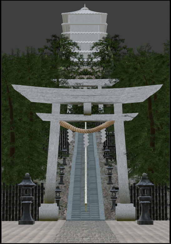 Across_kh's tweet photo. 途中経過 
#b3d #blender #3DCG https://t.co/6gCGKAJ559