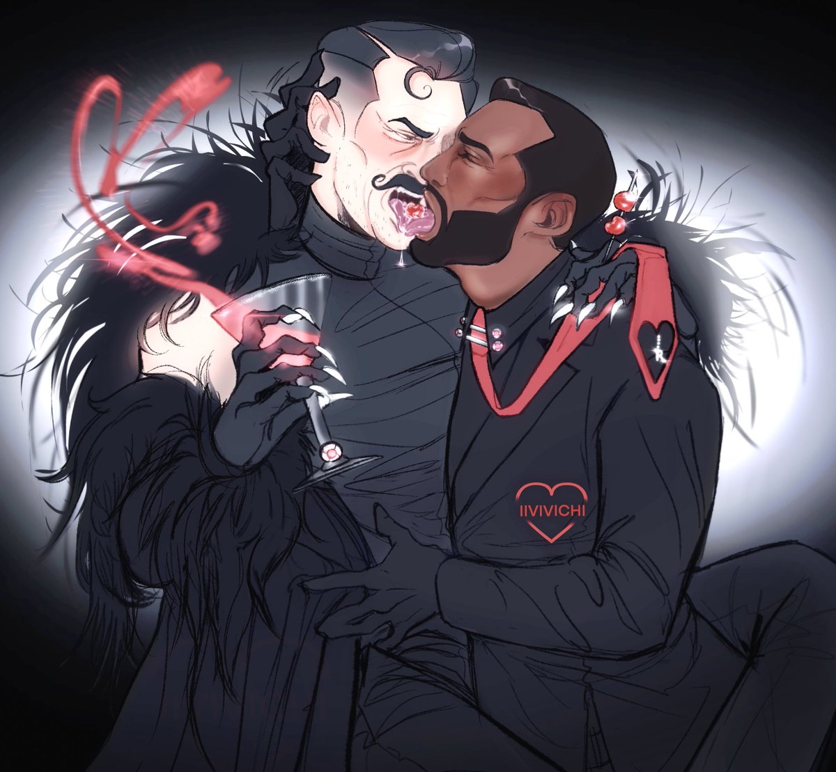 cheeky cherry kiss 🥚🍒🪨 #stobotnik