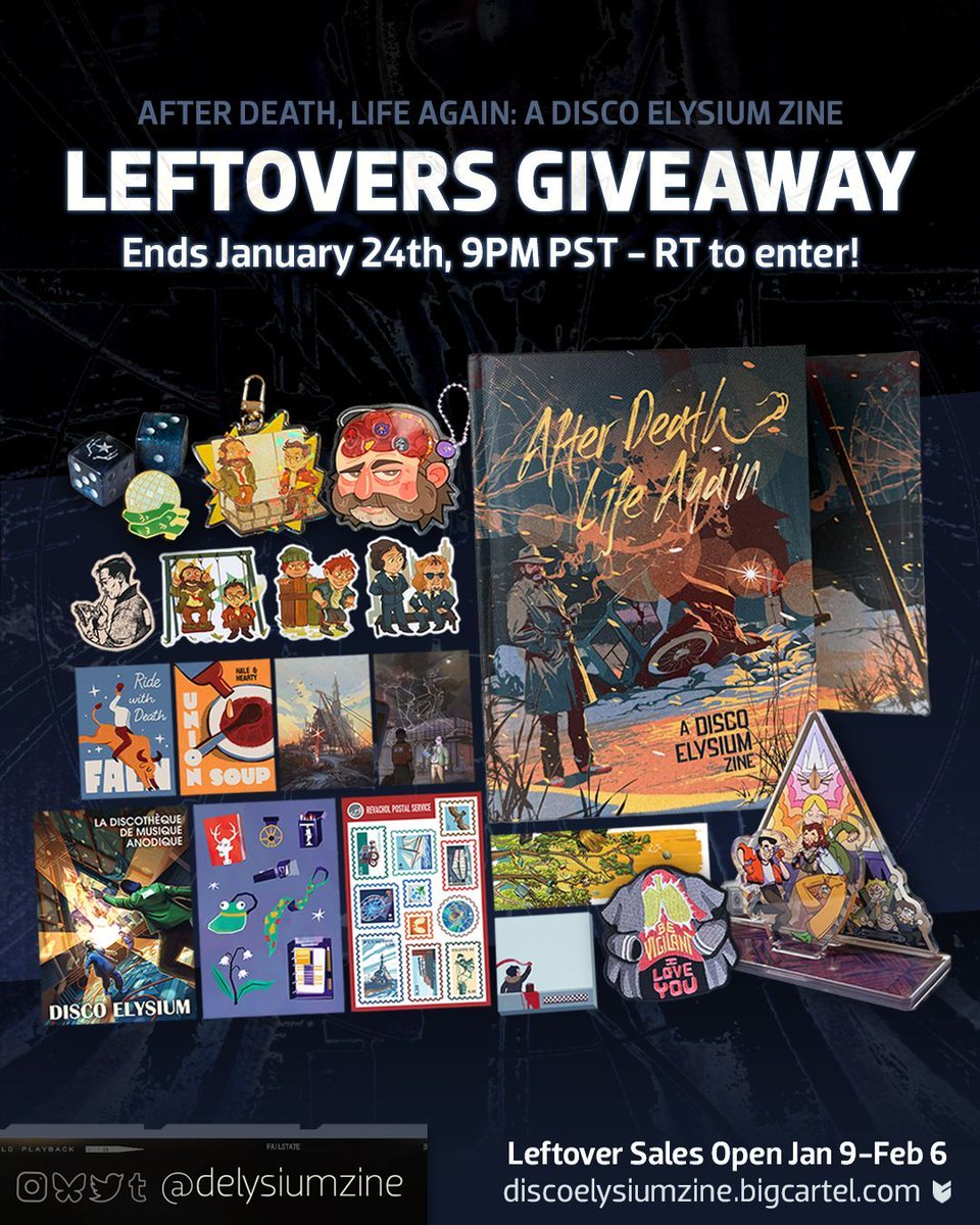 🪩 LEFTOVERS BUNDLE GIVEAWAY 🪩 

RT for a chance to win a free Irrepressible Miracle bundle! 

Ends on Jan 24th at 9PM PST.