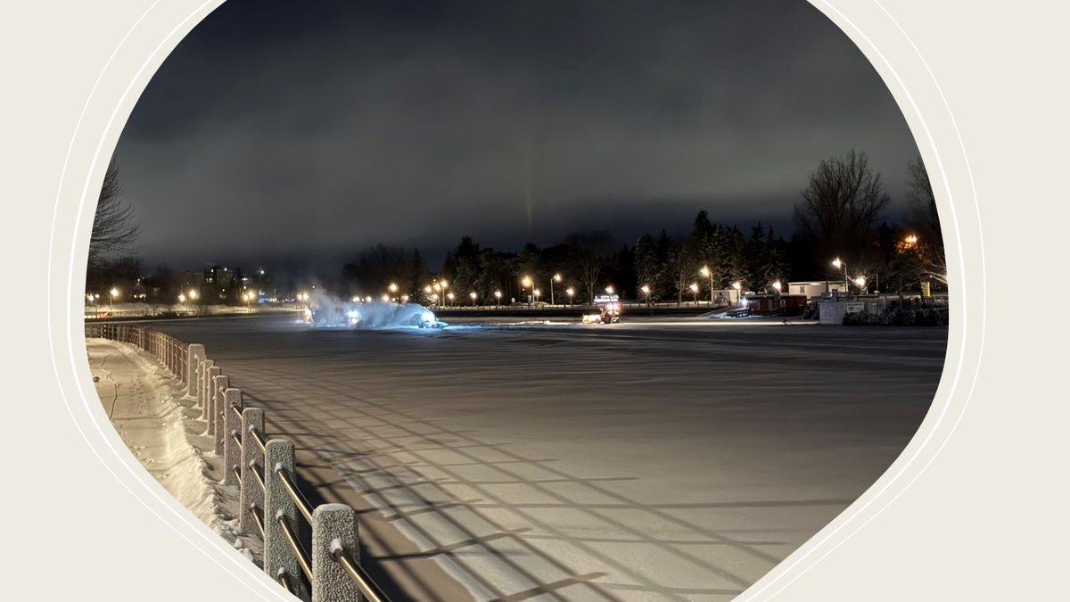 HBonakdari's tweet photo. 🌨️❄️ Huge thanks to the @ottawacity crews!
At 5 a.m., in -19°C (feels like -29!), you were already clearing roads, sidewalks &amp; even preparing the Rideau Canal. @CTVNews @_MarkSutcliffe @NCC_Skateway @CBCOttawa @OttawaCitizen https://t.co/7PAYHJB2DN