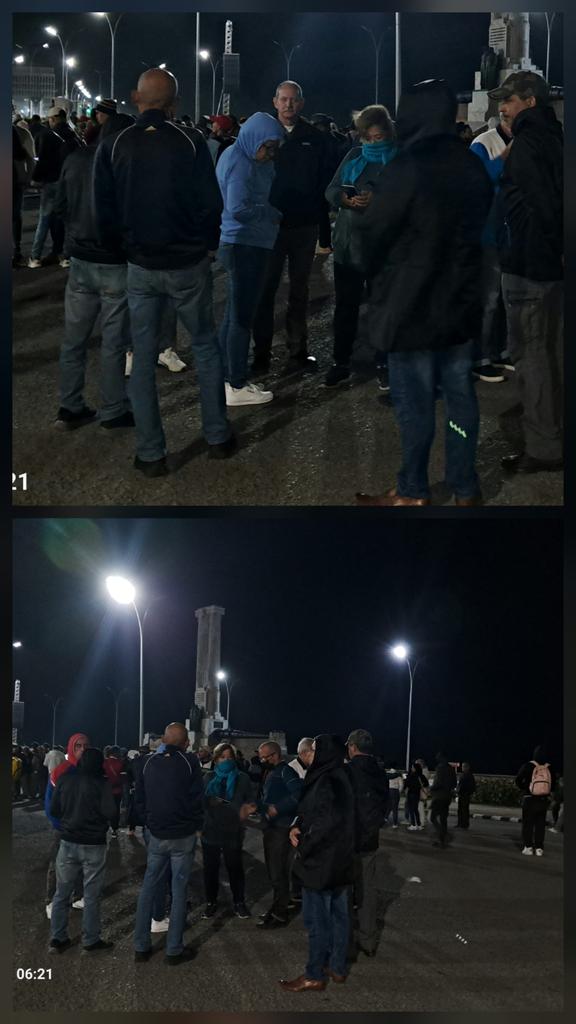 Los trabajadores del Ministerio de Economía y Planificación presentes en la Marcha del Pueblo Combatientes.
#HonorYGloria 
#Cuba