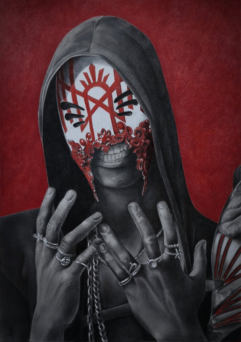 Vessel ❤️🖤 from Sleep Token
I made loving you a blood sport 🎶
#SleepToken #SleepTokenArt #BloodSport #Sundowning #Drawing #Portrait