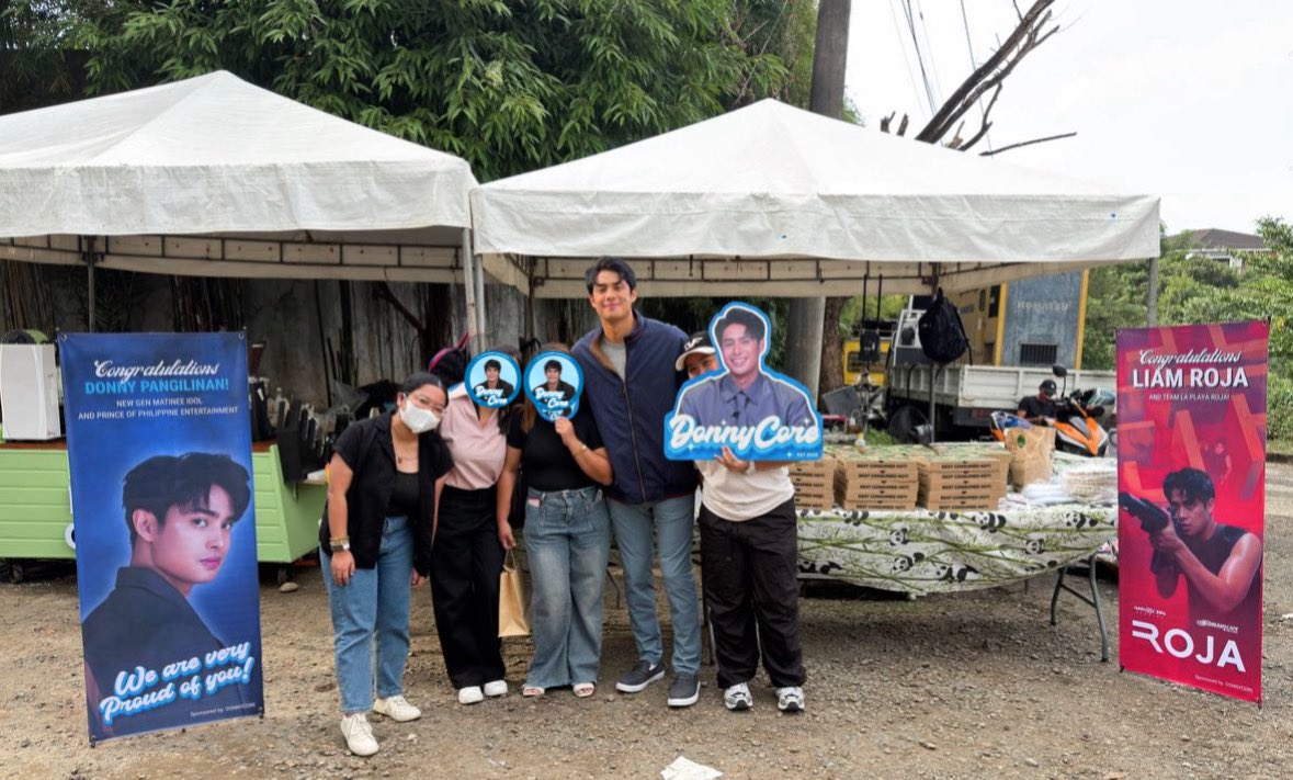 DONNYC0RE's tweet image. A celebration of Donny’s incredible performance and relentless hard work in #ROJA ❤️‍🔥 He painted the town red, and we showed up overflowing with love and support 🥹

All for Donny always, in all ways. Palagi.

#DonnyPangilinan