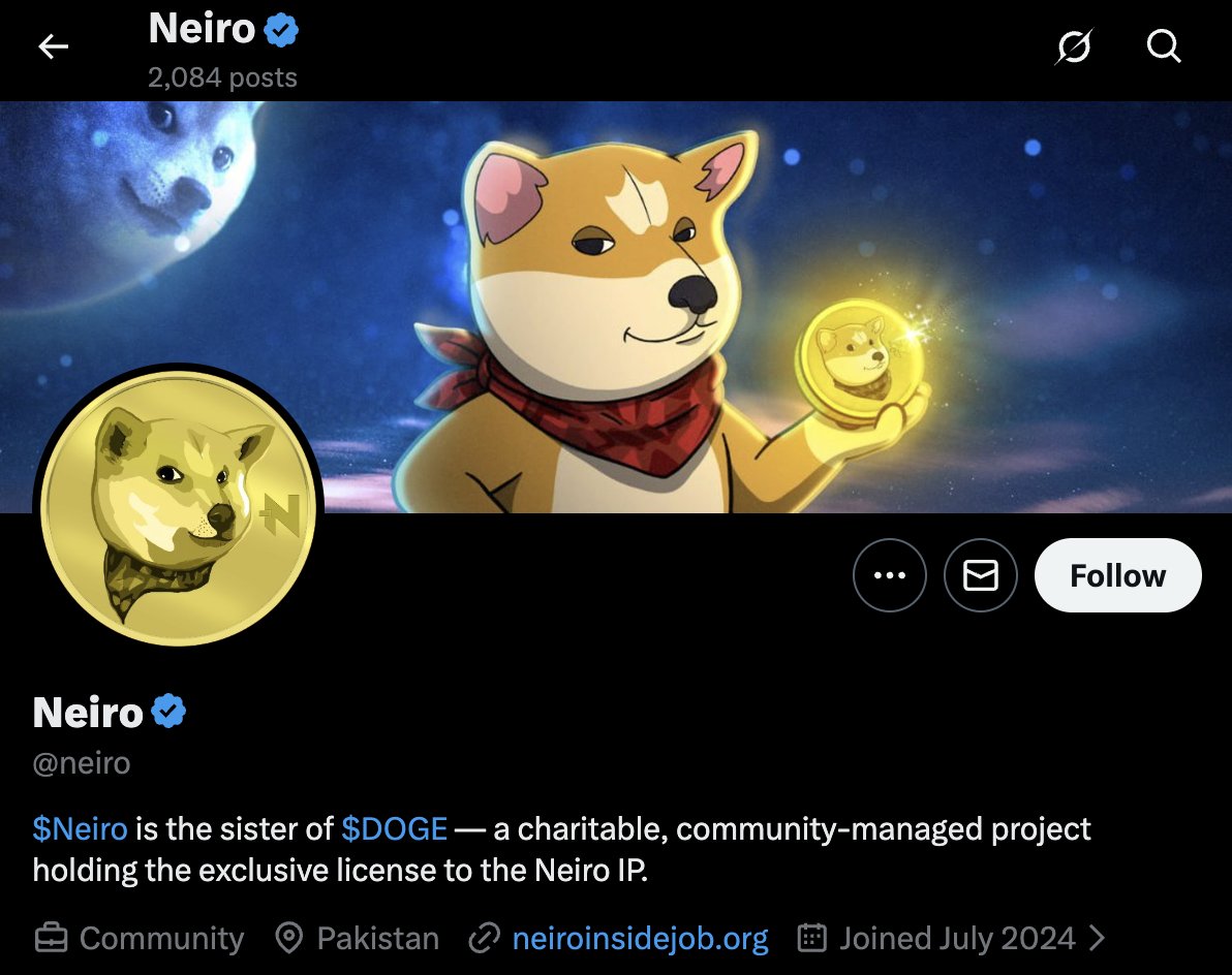 Many compare us to Pakistan Neiro. But please note we are the original and with that comes responsibilities to be respectful and to maintain meme culture at a higher regard. We take being Neiro very seriously. 

With this we are pleased to introduce our new character.