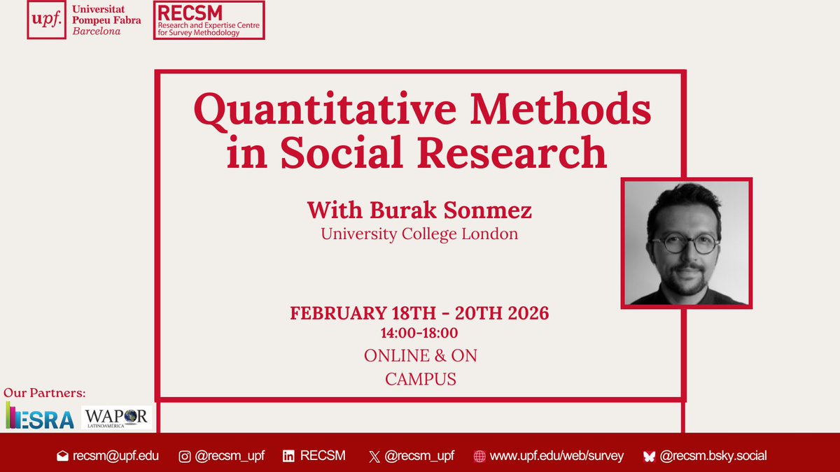 RECSM-UPF tweet media