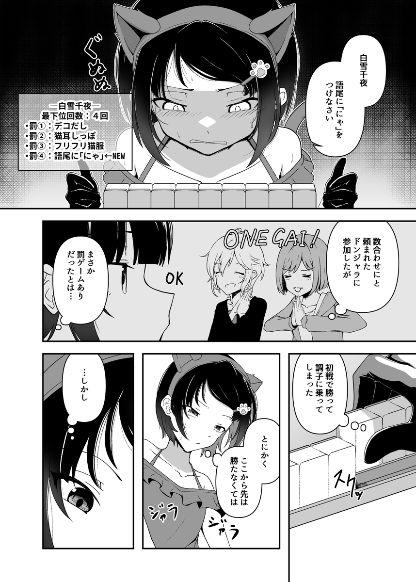 千夜ちゃんが猫耳を付けられる話(1/2) 