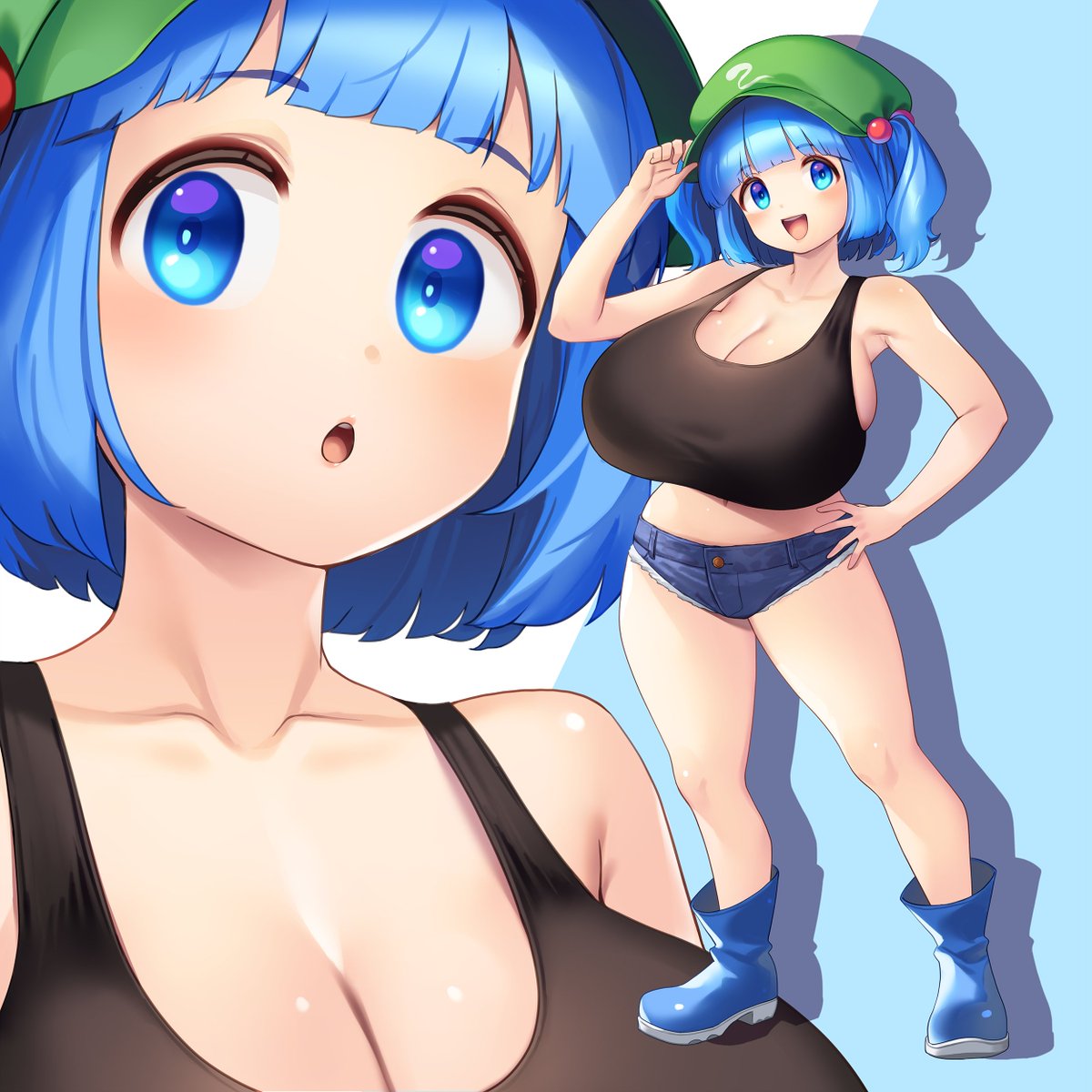 #東方Project
描くたびに小さくなってデカくなってる気がする 