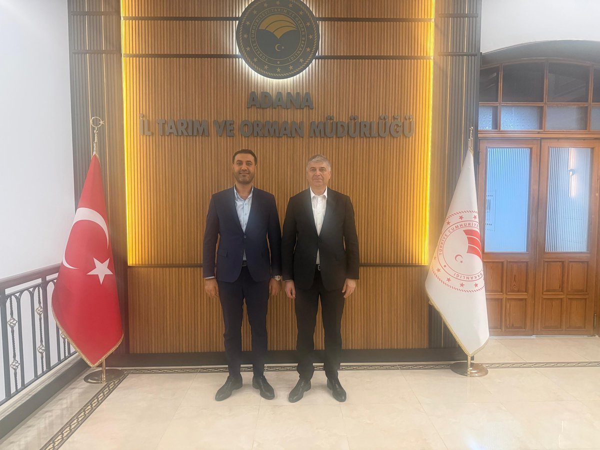 İl Tarım ve Orman Müdürümüz Atilla Beyazıt Bey’i ziyaret ettim. Güzel bir sohbet ve verimli bir görüşme oldu, nazik ev sahipliği için teşekkür ederim.