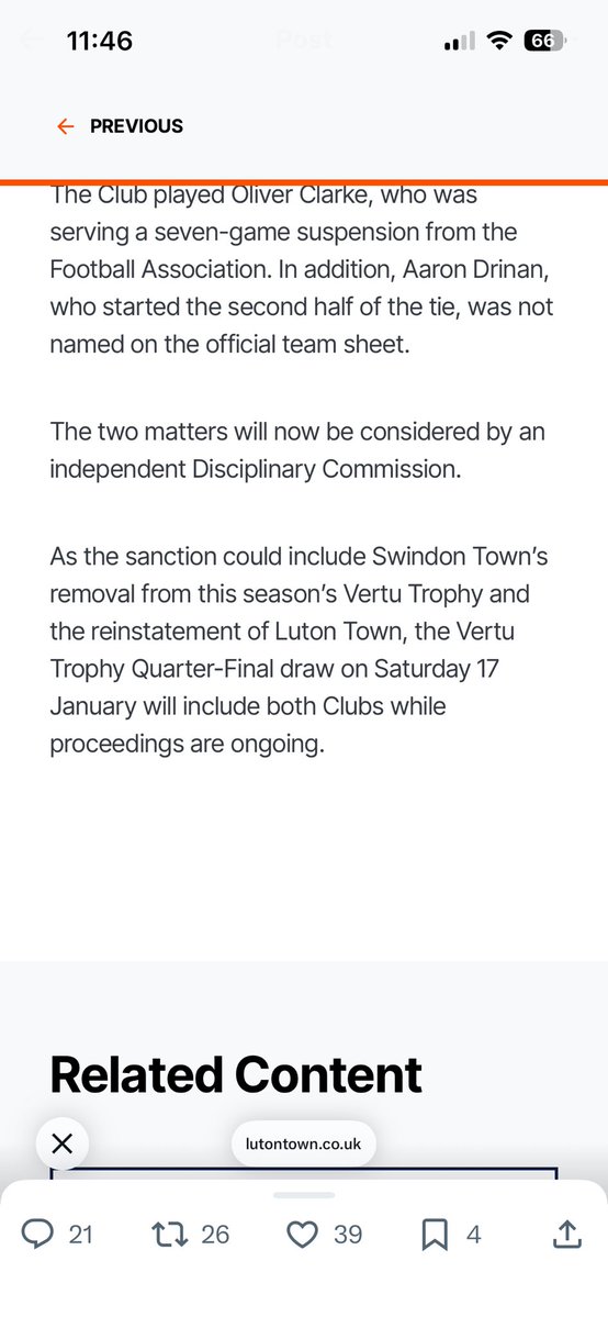 StfcIsaac's tweet image. Absolute joke if we get kicked out of it for something which wasn’t our fault 
#STFC