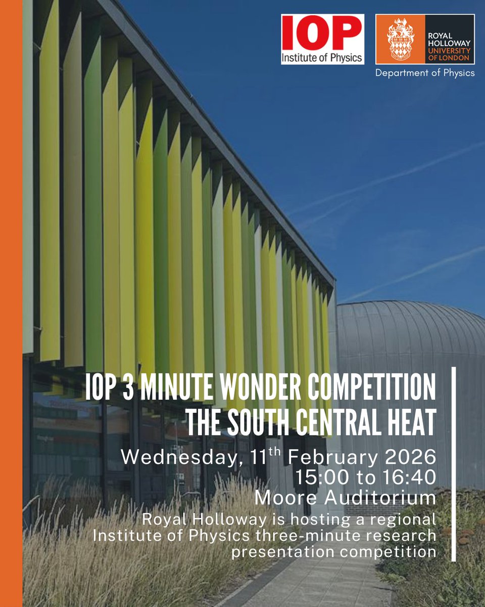 RHUL Physics tweet media