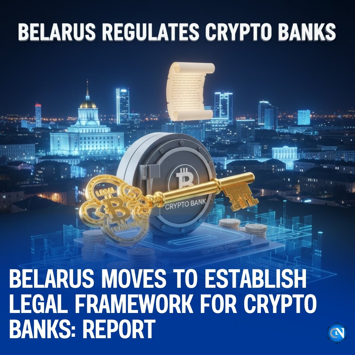 Belarus is reportedly moving forward with plans to establish a legal  framework for crypto banks, marking a significant step toward formalizing  digital asset services. #CryptoNews #Belarus #CryptoRegulation #CryptoBanks  #DigitalAssets #CryptoNewsZ2026 ...