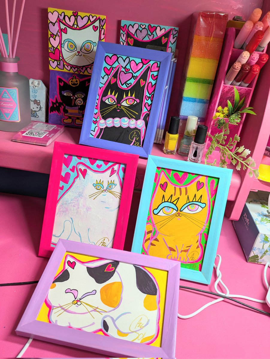 イラスト ＃猫の絵 ＃猫 ＃手描きイラスト