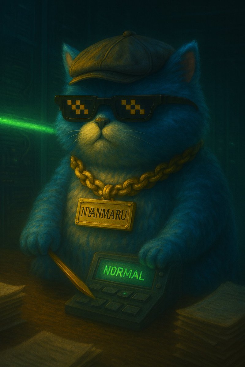 NYANMARUCoin's tweet image. GYAN in normal mode(ΦωΦ)