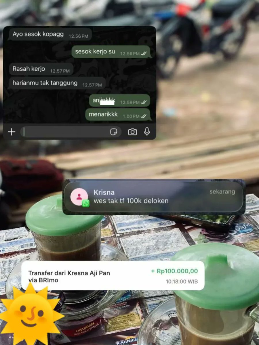 kleponmaniz's tweet image. menarik misal due konco ngene iki