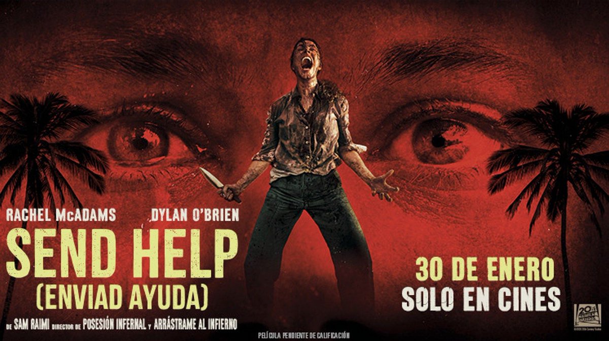 Sorteamos entradas para el preestreno de #SendHelp de Sam Raimi en #Valencia y podrás ir acompañado de otra persona (por ejemplo, tu jefe) el 22 de enero en Cines Lys.

Participa:
1) Seguir a @aullidos y <a href="/cineslys/">Cines LYS</a> 
2) Dar a Me Gusta
3) RT + etiquetar a otra persona (o al jefe)