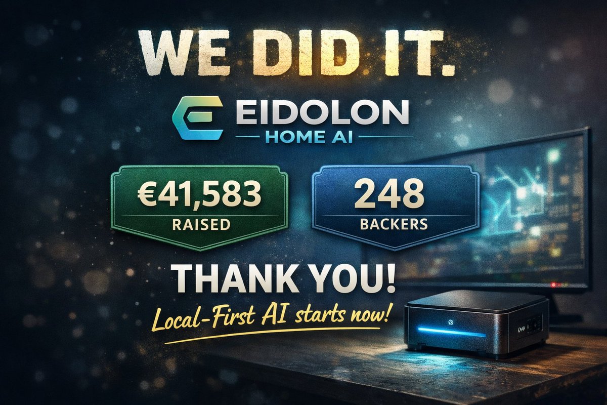 Eidolon home AI by Reccom Magazine tweet media