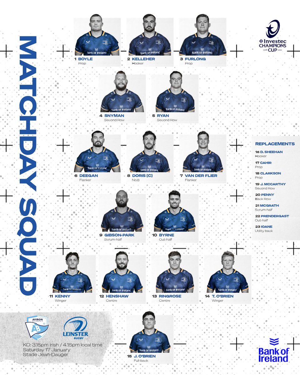 Leinster Rugby tweet media