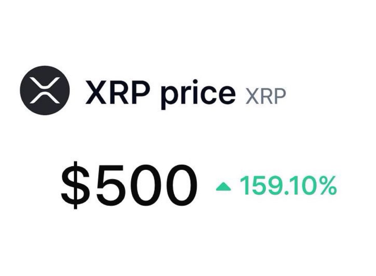 BOO0000000000000000M 💥💥 🚨HIT THE LIKE BUTTON ONLY IF YOU WANT #XRP TO  SURPASS $500 BEFORE THE END OF THIS YEAR 🚀🌗