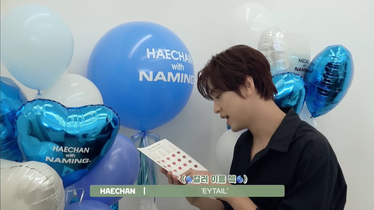 sunhaefs's tweet image. in the bts video, naming gave haechan a blue balloon, and the vendor just uploaded a black balloon 🖤
i don’t know if this is something new or what’s really going on, but one thing’s for sure... naming and haechan are still ongoing 🫶🏻🫶🏻🫶🏻