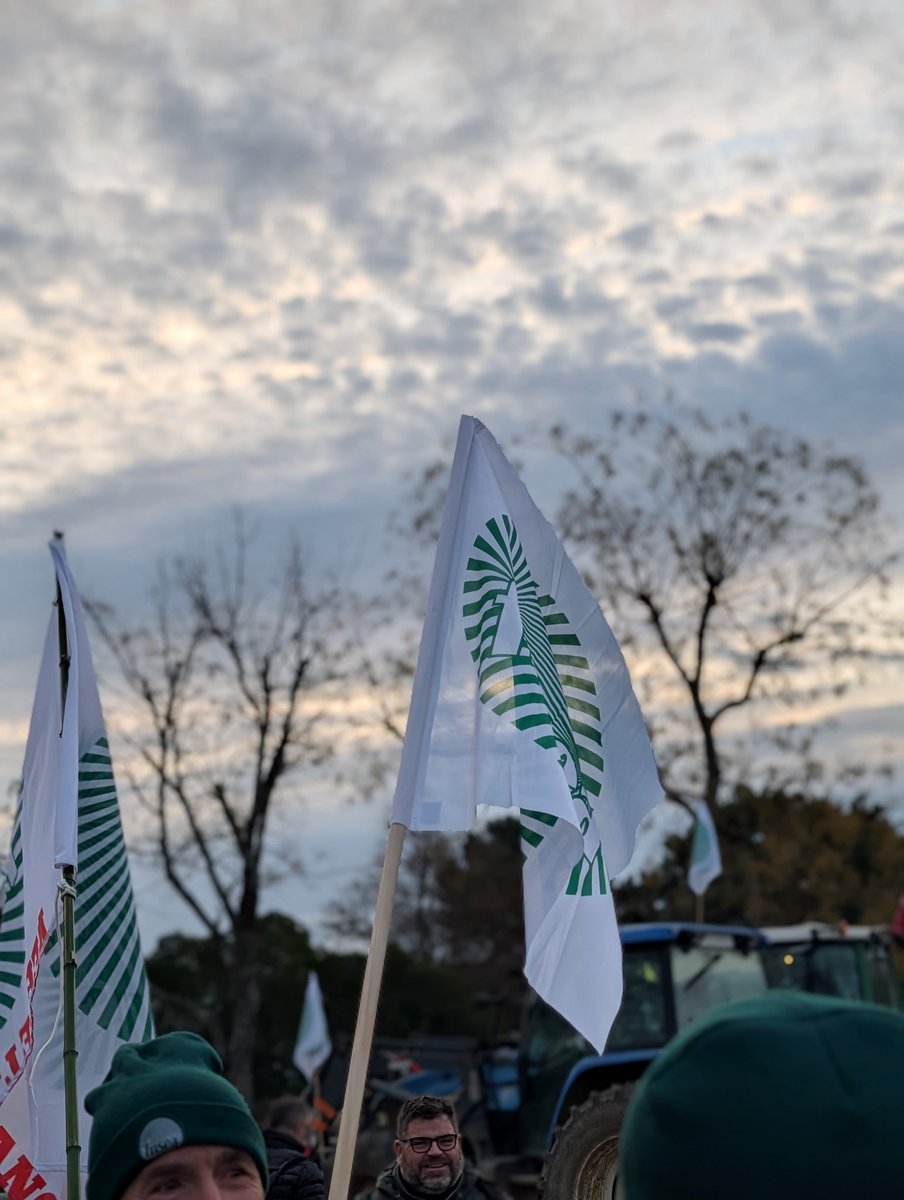 J’étais ce matin aux côtés de nos agriculteurs rassemblés au stade Maurice-David à Aix. 

Leur colère ne faiblit pas, elle s’amplifie. Et elle est légitime. 

Face à la concurrence déloyale et aux contraintes qui pèsent sur eux, nous devons les soutenir. Consommons français !