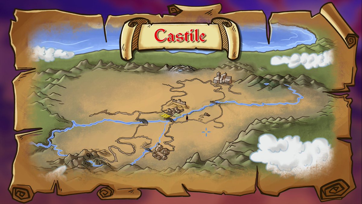 LegendsCastile's tweet image. Happy #PointNClickFriday !!

We continue the development of Legends of Castile adventure game.

If you like adventures like Broken Sword and the Curse of Monkey Island, I'm sure you'll love it!

Play the demo and wishlist 👇
LegendsOfCastile.com/steam-x