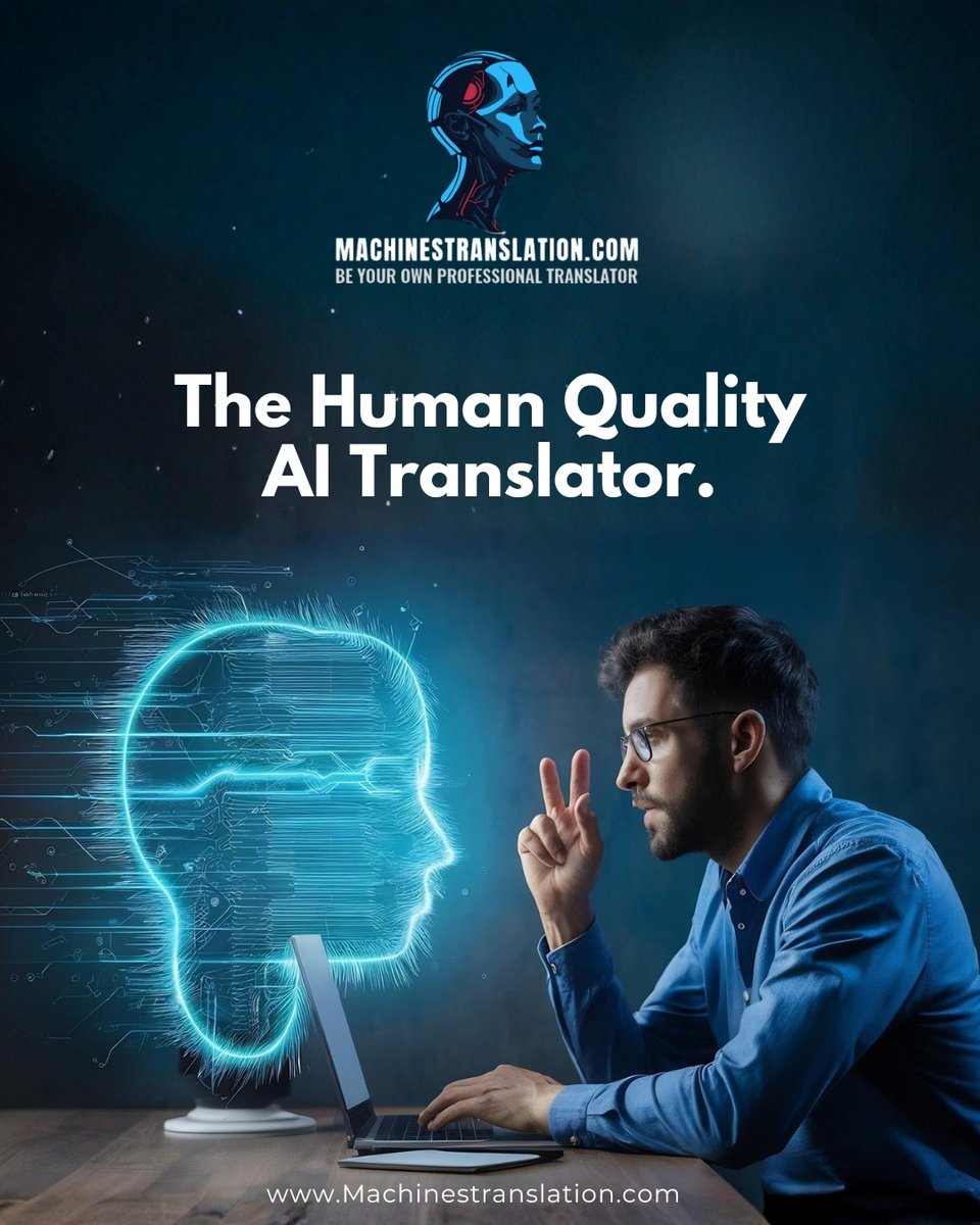 MachinesTrans's tweet photo. We use the latest Neural Machine Translation (NMT) technology that understands context, tone, and nuance, delivering output so natural, you’ll forget it was a machine.
Test our accuracy now with a free document upload!
https://t.co/Uqze2MVG74
#AIforBusiness #MachinesTranslation https://t.co/3cBuzOWbcN