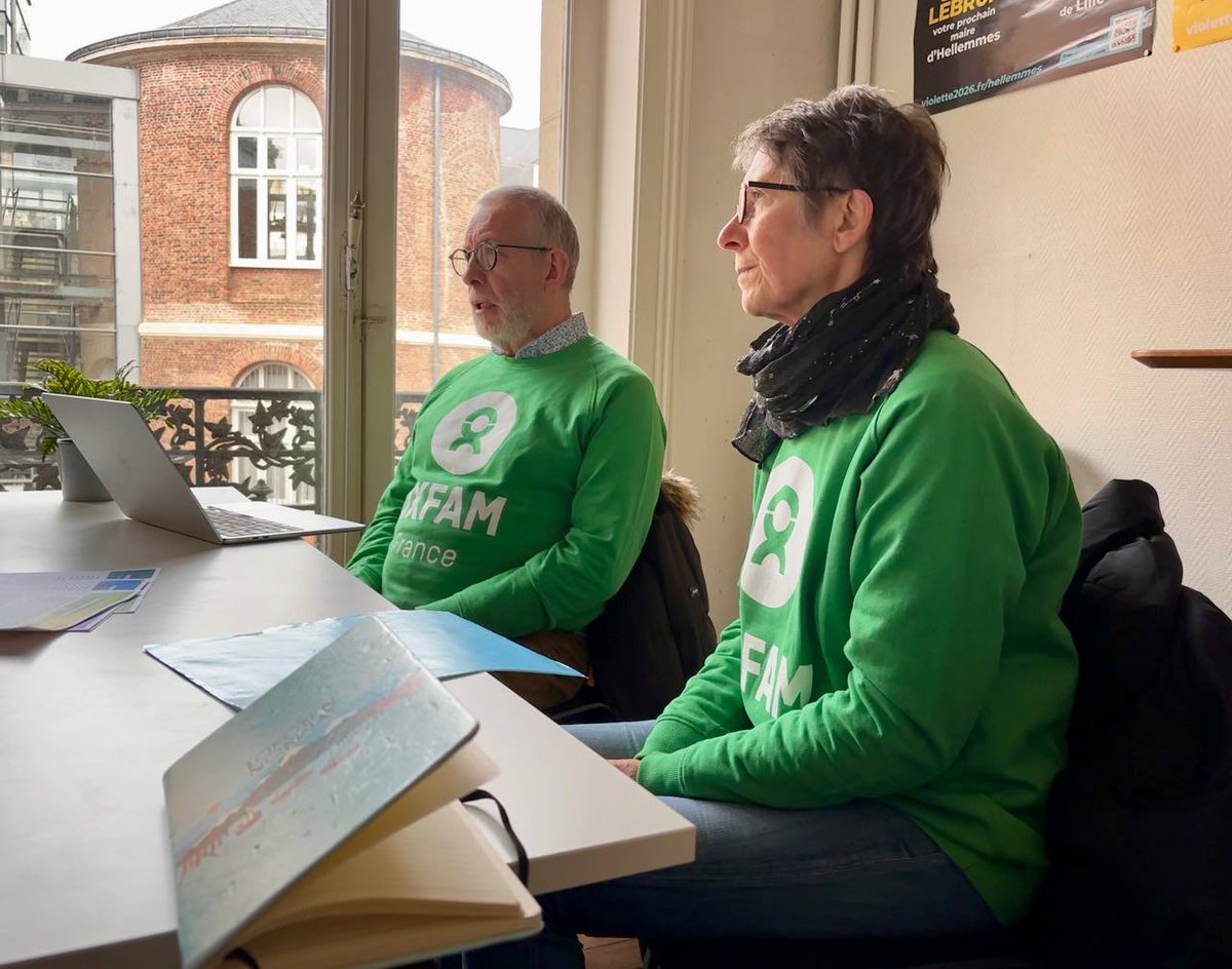 VSpillebout's tweet image. #VIOLETTE2026 #OXFAM 
Ce matin, j’ai rencontré les responsables du comité local d’OXFAM Lille. 🤝
Un échange riche et engagé autour de leurs plaidoyers pour une ville plus juste et plus solidaire.
Nous avons abordé des sujets essentiels : les violences faites aux femmes, la lutte…