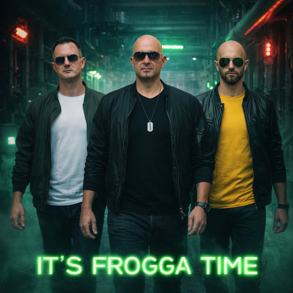 KEYCRASHERS's tweet photo. The  pond keep rumbling, thank you for the insane support !!! Keep sharing,  streaming and pushing FROGGA louder than ever 🔥🐸 [Link in Bio]

Artists: @keycrashers + @djpandaofficial 
Title: FROGGA 🐸
Label: @evox3_music 

#keycrashers #djpanda #frogga #newmusic #Techno https://t.co/R6QCe34B8U