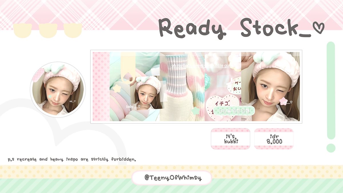 TeenyOfWhimsy's tweet photo. haloo, aku punya dua free layout rei yang sudah dijajanin kak leva @xarbie! boleh langsung reply sesuai kode yang kamu mau, jangan lupa cek ALT yyaa ___ n 🫶🏻 #zonauang https://t.co/h9G7HQPs5s