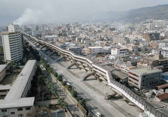 1995年、平成7年1月17日 05:46 兵庫県南部を震源とするマグニチュード