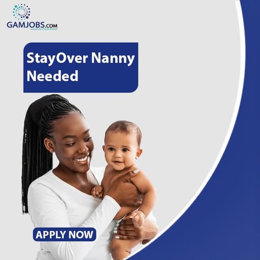 A client in Kololi is seeking the services of an experienced and caring nanny. Interested applicants should contact 4134576 for more details.