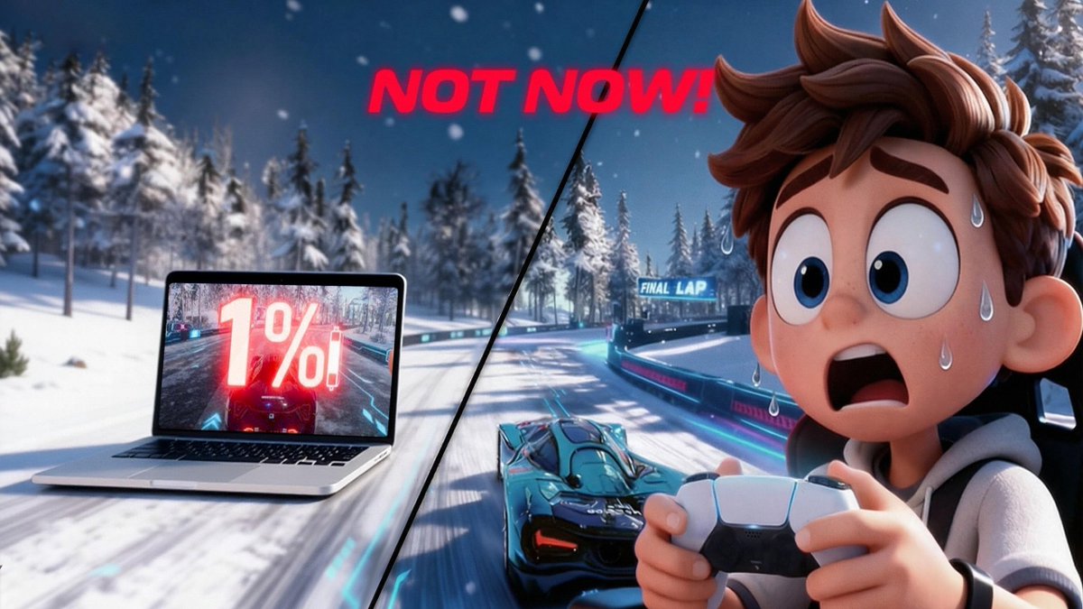 nitroleaguegame's tweet image. You’re P1 in a Nitro League race… 

and your PC hits 1% battery 😱

🔋Heart rate = 200 bpm. 

Will you make it to the finish?! 🥵

 #gamerproblems #NitroLeague #meme