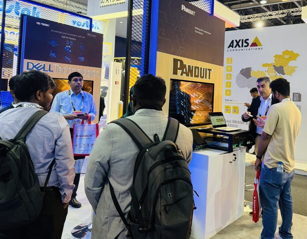 PanduitEMEA's tweet image. Thank you, #Intersec2026!

Great meeting so many visitors at our joint booth with Ingram Micro. Proud to showcase how Panduit’s FMPS is shaping safer, smarter power delivery.
Onward to the next! 

#Panduit #IngramMicro #FMPS #Dubai #SmartInfrastructure