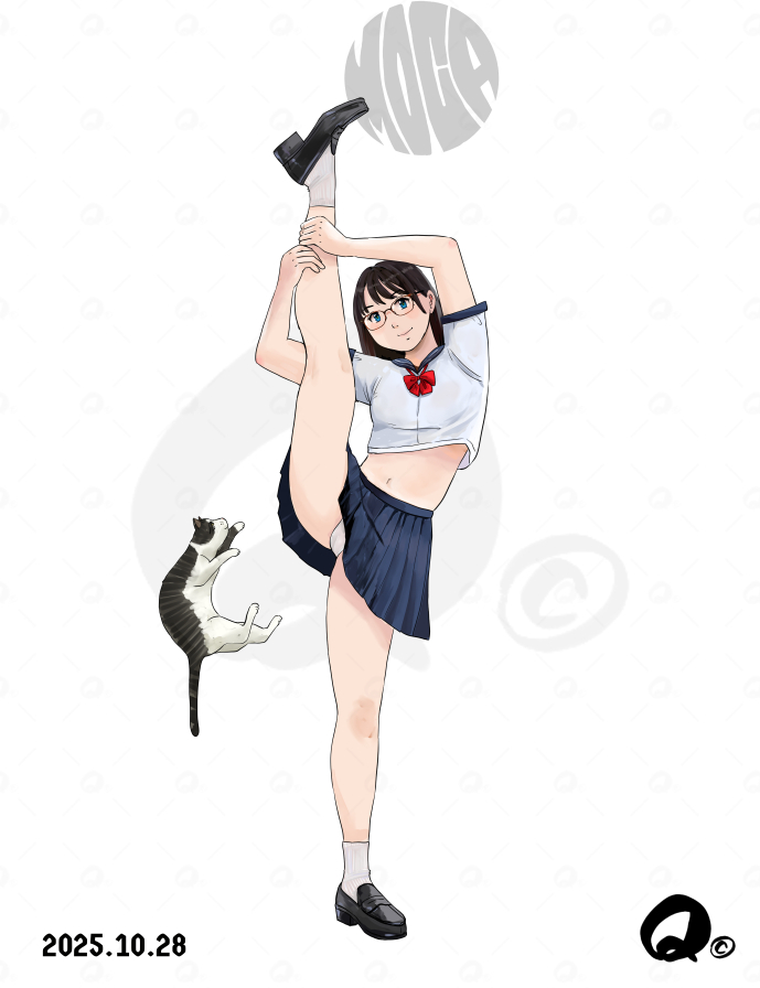 I字バランス2枚(後ろから前から) (1/1) 