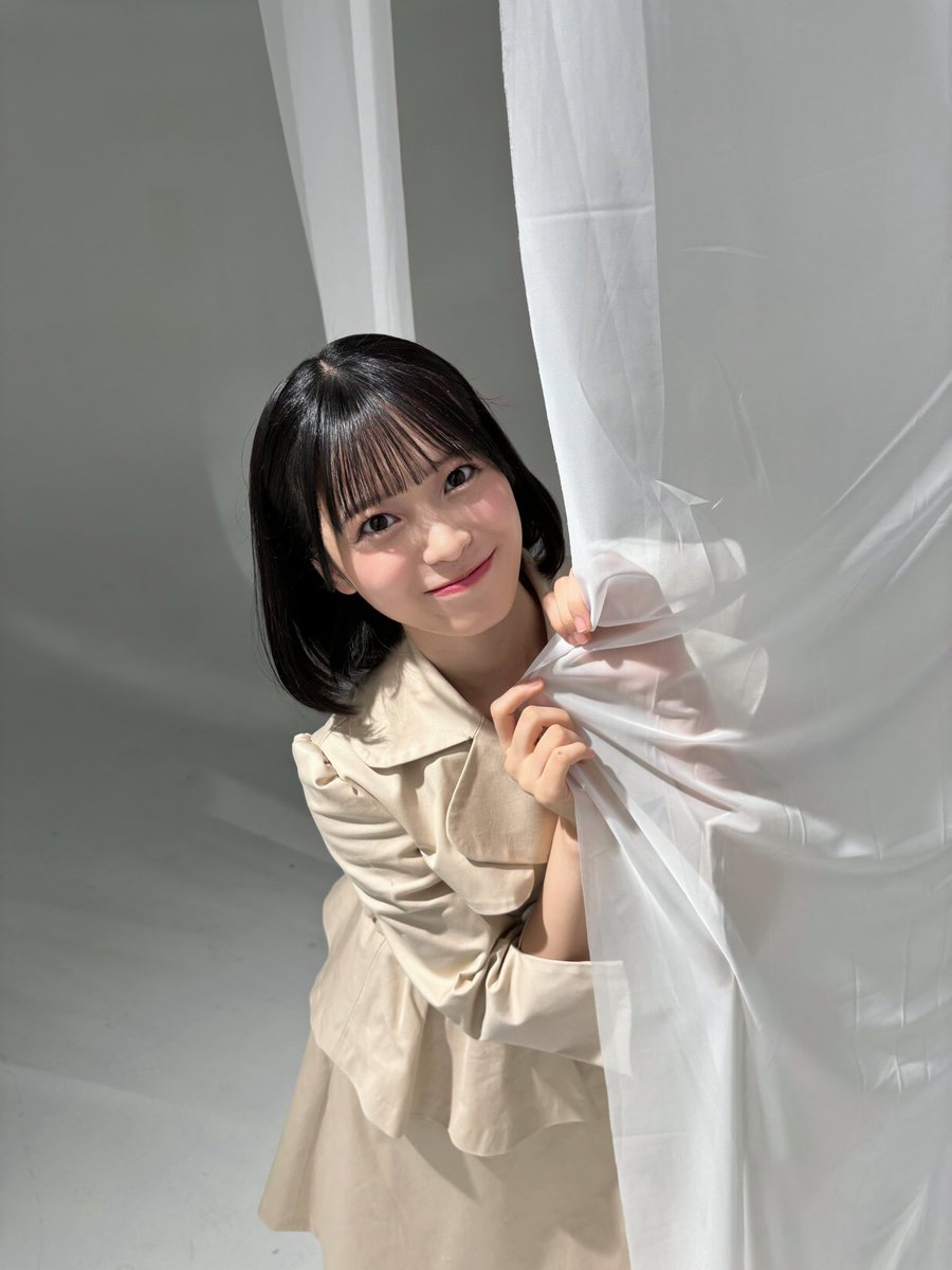 ひょっこり！🤍