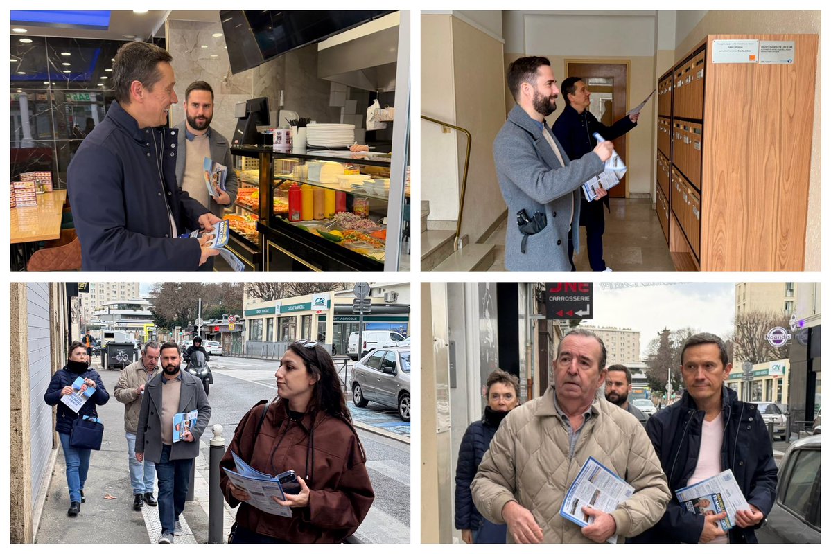 C_Dudieuzere's tweet image. 👉🏻 Boitage à la Rose
👉🏻 Visite des commerçants de Saint-Just
🟢 Partout, l’accueil du terrain est excellent.
🟢 Partout,  @franckallisio représente un nouvel espoir pour #Marseille