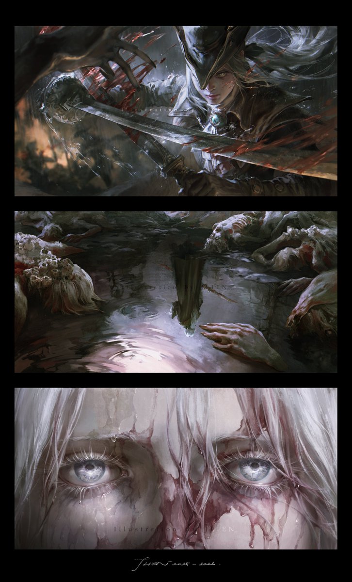 VideoArtGame's tweet image. Fan art | Bloodborne

Artist: @JLIENnnn