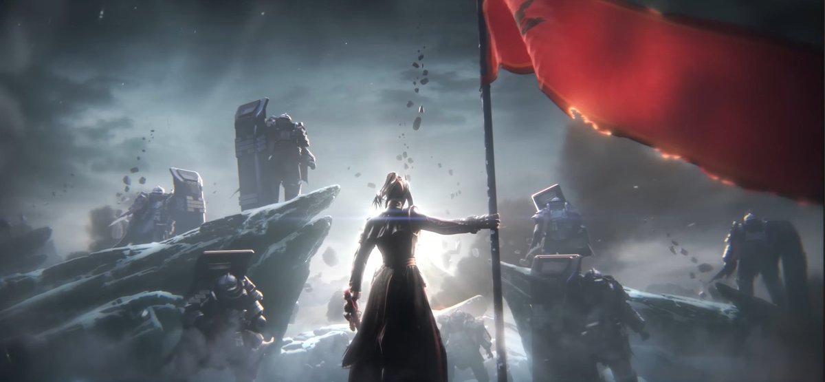 Progranichnik and the Shieldguards looks so damn good in this frame from the recent trailer!!!