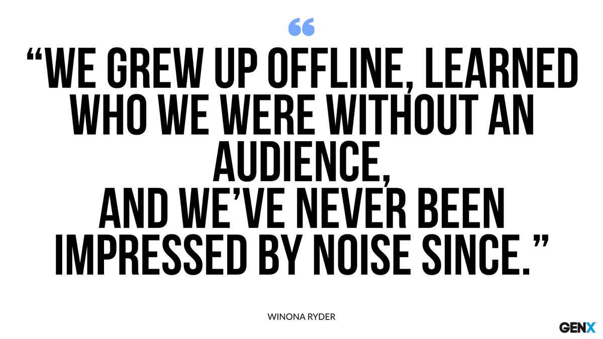 GenX's tweet image. …and we stayed grounded! 🪨#GenX