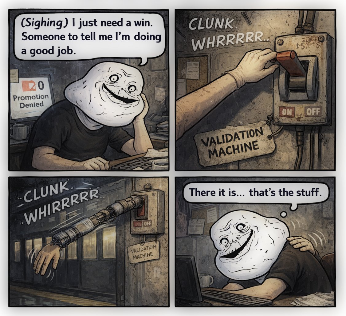 foreveraloneio's tweet image. that helped 🫶