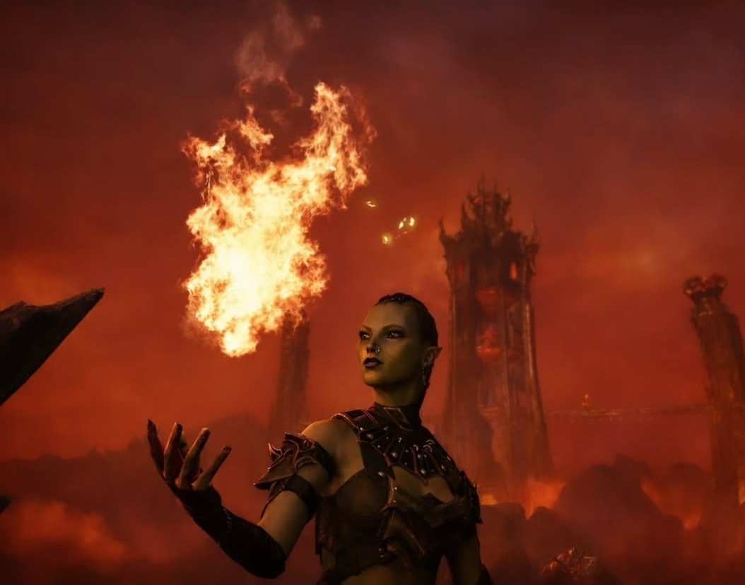 OG Talia 🔥⛓️‍💥⚔️

#ESO #Talia #Assassin #Nightblade #Ashlander <a href="/TESOnline/">The Elder Scrolls Online</a>