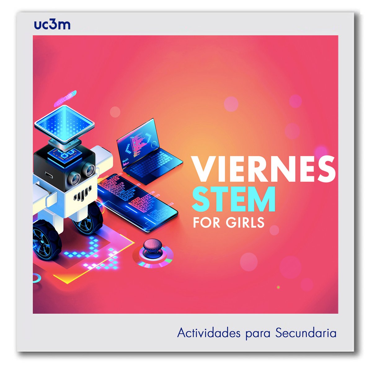 HILO🧵: ¿Lista para pasar de usuaria a creadora?👩‍🔬

Vuelven los Viernes #STEMforGirls de la <a href="/uc3m/">UC3M</a> cargados de actividades. Aunque la oferta es muy amplia, hoy queremos destacarte 3 talleres clave para que empieces a ver la tecnología con otros ojos:👇