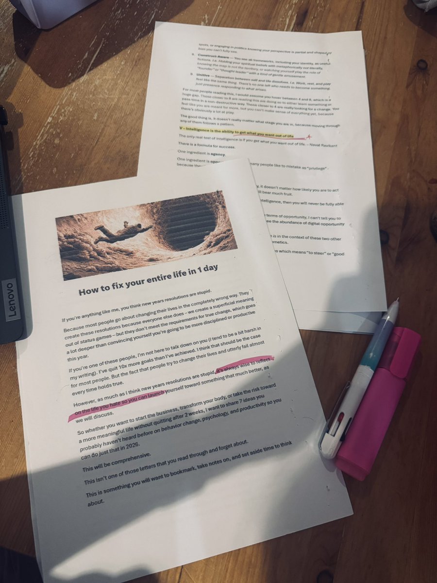 FITN99's tweet image. جددا تحمست اقرأ هذه المقالة وماصدقت يجي يوم الجمعة عشان اقرأها على مهل

في البداية، قرأت المقالة وحسيتها كلام دسم ومايفهمه الا الشخص اللي اصلا وصل لاهدافه وفهم اللعبة ( يعني اقرب للتنظير) 

لين ماوصلت لآخر جزء وهو جزء الاسئلة
شفتوا اللي سوت هزه بعقلي!! اصلا جلست على طول 
لأني كنت…