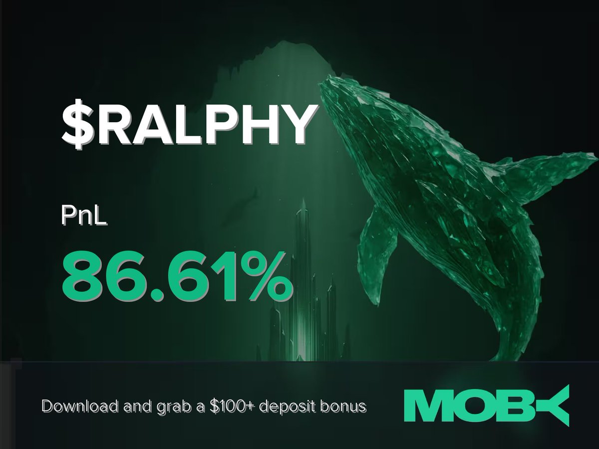 Win Alert 📈

A trader on Moby Mobile just closed a position of $RALPHY with a PnL of +86.61%.