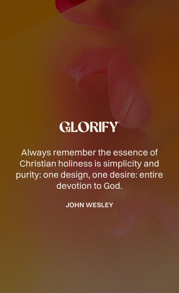 I love this quote I found on Glorify: share.glorify-app.com/mgmRUqVwYZb
Your Daily Worship &amp; Meditation App