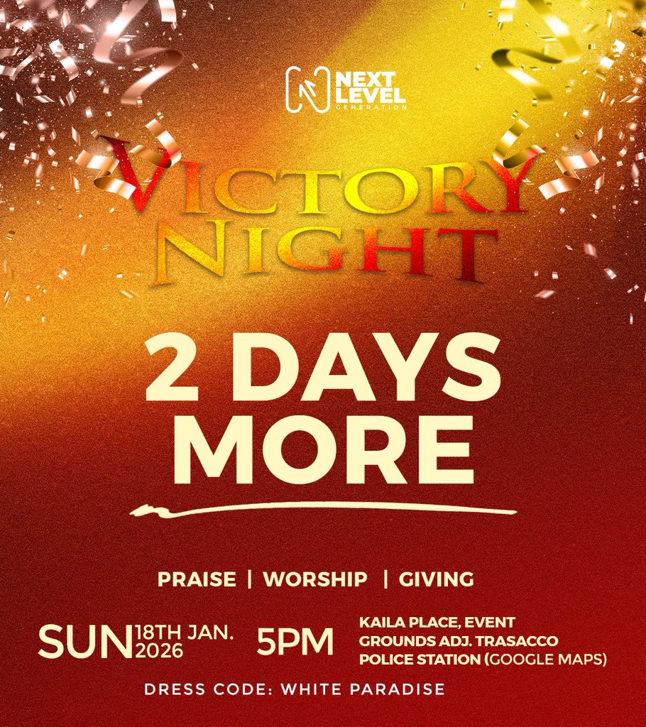 TheNextLevelGen's tweet photo. We are now two days away from Victory Night. Anticipation is rising as we get ready to gather in worship and celebrate God’s faithfulness.

#victorynight #nextlevelgeneration #nlg #BTS_ARIRANG #THE_SIN_VANISH #LoveIslandAllStars https://t.co/Mp7MzewV6W