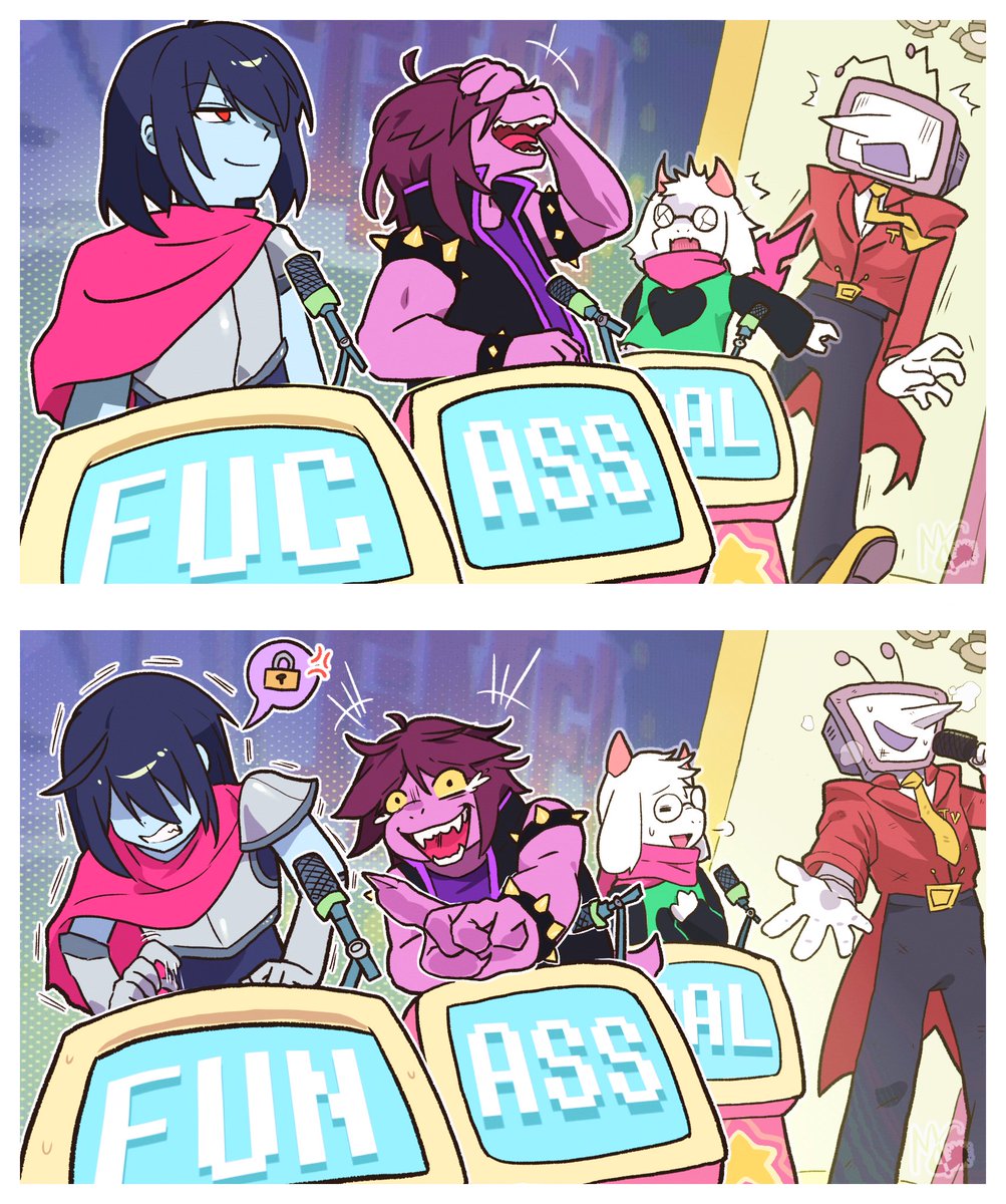 MC_harac98's tweet image. 🤬🚫
#DELTARUNE